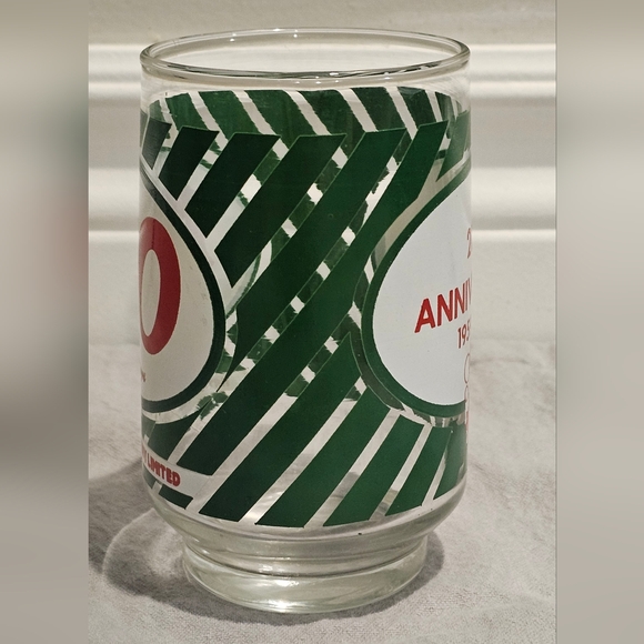 Vintage 1979 Brio Chinotto Mio Soft Drink Soda Beverage Glass - Picture 4 of 8